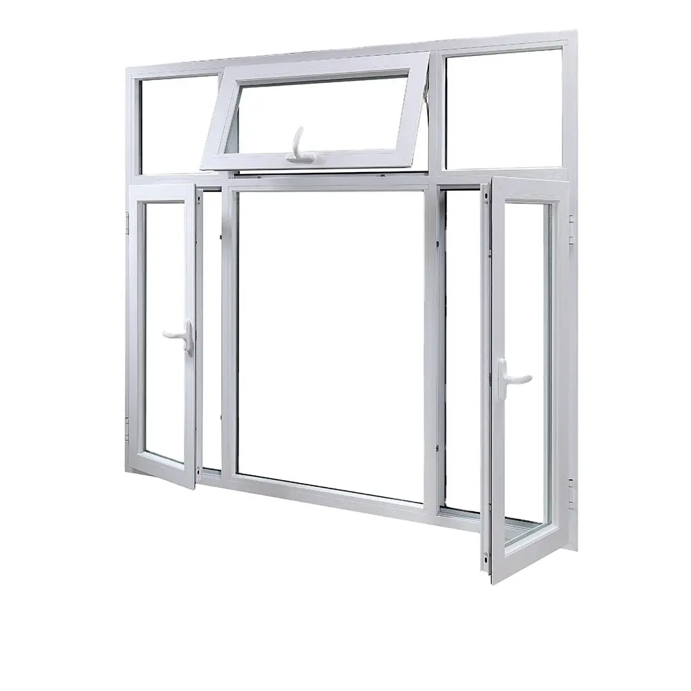 WANJIA – fenêtre à battants en aluminium revêtu de poudre, nouveau design