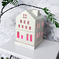 Diffuseur d'arôme 100ML avec 7 couleurs de lumière Humidificateur à brume froide Diffuseur d'huiles essentielles à ultrasons domestiques à faible bruit