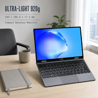 Laptop Lipat CHUWI Yoga 360 Intel I3 RAM 16GB Layar IPS 10.51" 16:10 1200x1920 SSD Keyboard Inggris Bodi Aluminium Windows