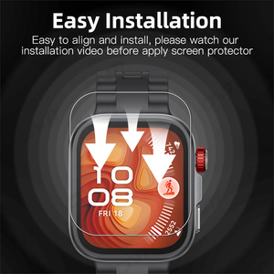 Protector de Pantalla de Vidrio Templado Aibangjia, Antihuellas, Sin Burbujas, para <span class=keywords><strong>Huawei</strong></span> <span class=keywords><strong>Watch</strong></span> <span class=keywords><strong>Fit</strong></span> 4 Pro - Product Image 6