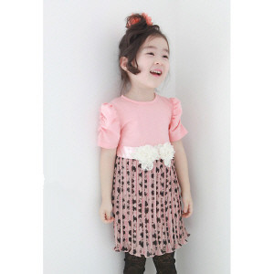 ชุดเดรสสำหรับเด็กจากดูไบชุดวันพีชสินค้าส่งออก - Product Image 2