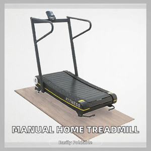 Nueva Caminadora Manual sin Motor para Interiores, Equipo de Gimnasio Comercial para Ejercicio en Casa, Diseño Curvo, Pantalla LED, OEM - Product Image 5