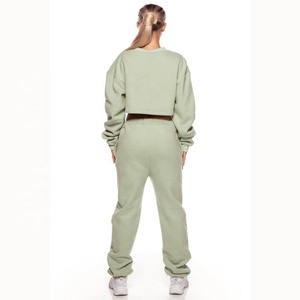 Nouveaux survêtements de sport personnalisés en molleton, sweat-shirts et pantalons de jogging, vêtements décontractés pour femmes - Product Image 6