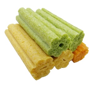 Alimentos para mascotas vegetariano refrescar el aliento para mascotas perro tratar para perros cuero alternativa-temporada de leche donut - Product Image 1