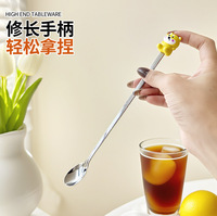 Lot de cuillères modernes en acier inoxydable, motif marbre créatif, finition miroir, pour usage domestique - Cuillères à dessert, à soupe et à riz, coffret cadeau