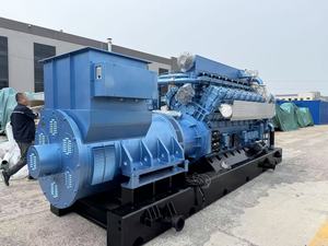 เครื่องกำเนิดไฟฟ้าก๊าซโคคกิ้ง 500kW 600kW 800kW ชุดเครื่องยนต์ 12 สูบ 71.4 ลิตร ปริมาตรกระบอกสูบขนาดใหญ่ ใช้ก๊าซชีวภาพ ก๊าซจากถังขยะ 50Hz 60Hz มาตรฐาน CE <span class=keywords><strong>ISO</strong></span> - Product Image 3