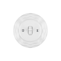 Nouveau design de cadre en porcelaine en forme de dentelle panneau rétro pour prise d'interrupteur mural vintage