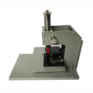 Manual Metal Sheet Name Plate Stainless Steel Punching Machine Paper Angle Cardboard Trim Cutter Round Corner Cutter