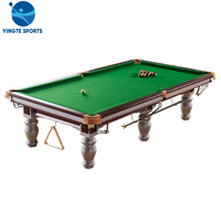 Table de billard/snooker en ardoise moderne sur mesure, 7, 8, 9 ou 12 pieds, meilleur prix direct usine Chine