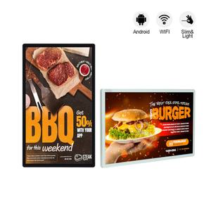 Monitor Táctil Capacitivo de 10/13/15/15.6/18.5/22/24/27/32 Pulgadas, Montado en Pared, con Marco de Aleación de Aluminio Industrial - Product Image 1