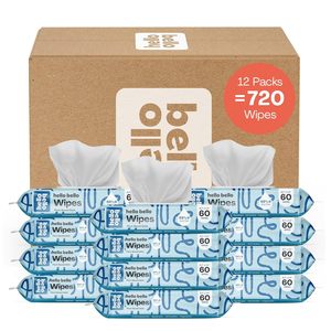 Lingettes pour bébé douces non tissées sans alcool 100% eau pure 80 pièces 15x20cm Nettoyage doux pour les peaux sensibles - Product Image 6