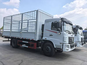 Camion de livraison d'entrepôt à usage intensif avec cabine couchette, caisse fermée en acier ondulé, à vendre - Product Image 4
