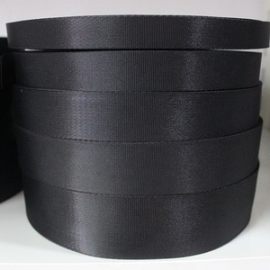 Bán Buôn Chất Lượng Cao Màu Đen Kích Cỡ Khác Nhau <span class=keywords><strong>Webbing</strong></span> Dây Đeo Băng Đồng Bằng Dệt <span class=keywords><strong>Nylon</strong></span> Vải Cho Túi Ba Lô - Product Image 5