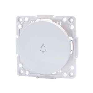 Componente per Campanello, Colore Bianco, Design Funzionale, Ideale per Impianti Elettrici in Case e Uffici - Product Image 1