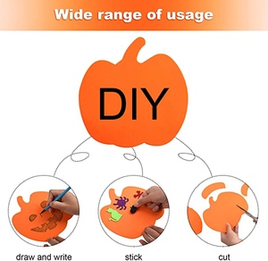 Kit de Manualidades de <span class=keywords><strong>Calabaza</strong></span> de Halloween de Espuma <span class=keywords><strong>EVA</strong></span> Educativa, Creativa y Hecha a Mano con Materiales Duraderos, Superventas - Product Image 5
