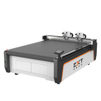 Standaard Serie Honingraatvel Papier Vibrerende Mes Snijmachine Verpakking Cutter Pvc Board Snijmachine