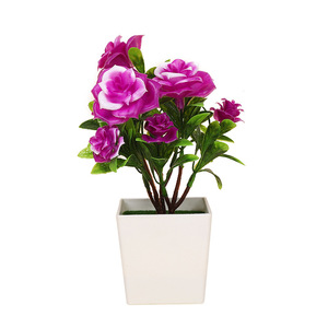 ดอกคามีเลียประดิษฐ์จาก Yiwu Datuo Florist ขนาด 16*22 ซม. คุณภาพสูง ทำจากพลาสติก สำหรับตกแต่งภายในและภายนอกอาคาร พร้อมกระถาง - Product Image 5
