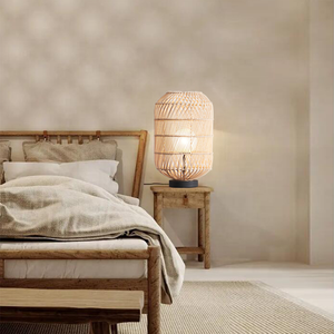 Phong Cách Bắc Âu Bán Buôn Phòng Khách Trang Trí Cổ Điển Mây Hình Màu Sắc Tự Nhiên Mây Đèn Bàn Cho Phòng Ngủ - Product Image 3