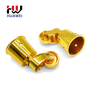 HUAWEI Fabrikpreis Klavierrollen Stuhlrollen Zinklegierung Becherform Gold Möbelrollen - Product Image 1