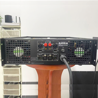 Équipement DJ professionnel SIVG : amplificateur audio haute puissance 2 canaux 1500W classe TD, adapté aux fêtes et à une utilisation en extérieur.