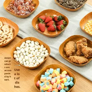 IStapromo Gifts Kit de coupelles carrées en plastique jetables, résistantes au congélateur, pour fruits secs - Product Image 4