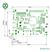 Einzelner HDMI-Eingang LCD LVDS Monitor-Steuerplatine Auflösung bis zu 1920x1080 und Auflösungsanpassung über Kurzdraht