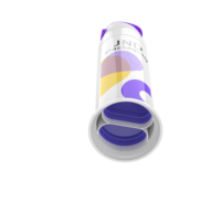 Flacon pompe sans air personnalisé à double compartiment, distributeur haute viscosité pour emballage cosmétique (crème visage, lotion, masque facial) en plastique PP