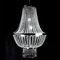 Lustre en perles de cristal métalliques de luxe, luminaire suspendu moderne en cristal pour la décoration de scène de mariage et l'ornement de fête