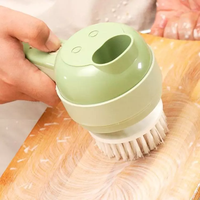 Kit Coupe-Légumes Électrique Portable 4 en 1 Sans Fil, Hachoir Alimentaire, Hachoir à Ail et Trancheuse avec Brosse