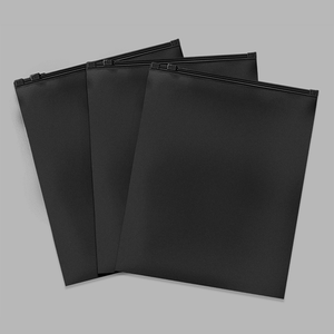 Personalizar diferentes tamaños de camiseta de plástico Ropa Bolsa lijada Cierre de cremallera Bolsa Ziplock Embalaje Impresión Logotipo personalizado - Product Image 5