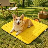 Nouveau tapis pour animaux de compagnie en maille à motif œil-de-perdrix, coussin de couchage pour chien quatre saisons, rafraîchissant et imperméable, universel pour chiens et chats