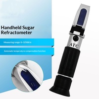 Réfractomètre de salinité portable 0-100‰, testeur de teneur en sel pour l'eau potable du bétail et de la volaille, utilisation en ferme