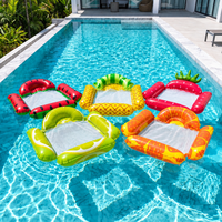 Tapis flottant commercial pour fruits, coussin flottant pour l'eau, tapis gonflable pour piscine