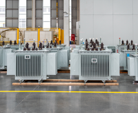 Transformateur de puissance triphasé industriel à bain d'huile, MT&HT 11kV 33kV, 30kVA-3150kVA, S11 S15 Économie d'énergie