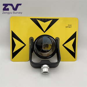 Zengyu ปริซึมเดี่ยวสีเหลืองสำหรับ Ni Kon SO uth trimbletop สำหรับ sokk-IA total Station ปริซึม AK18สำรวจพร้อมถุงนุ่ม - Product Image 5