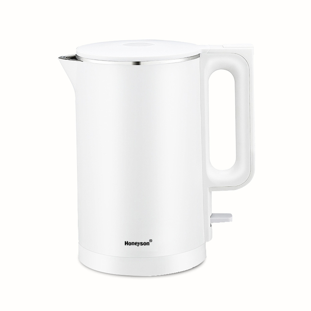1.8L Double Wall Stainless Steel Electric Kettle with Temperature Control for Home and Hotel Use