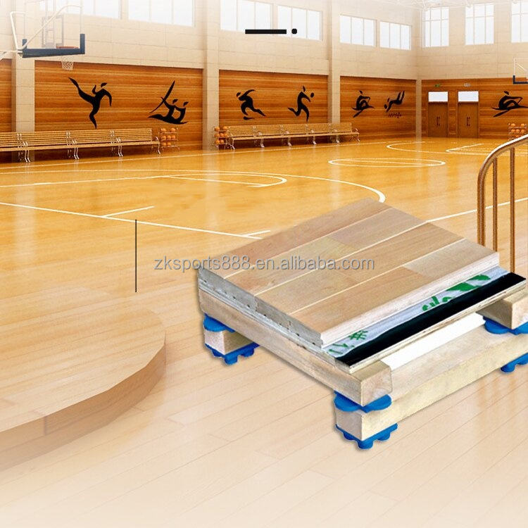 Premium Maple Wood Basketball Flooring Durable Versatile