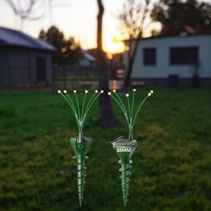 Nouvel arrivage Répulsif de taupes pour l'extérieur Répulsif solaire de campagnols Vibrer Farm Marten Dissuasion solaire de taupes avec lampe <span class=keywords><strong>luciole</strong></span> pivotante - Product Image 2