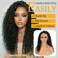 Perruque Lace Front 13x4 en Cheveux Humains Vierges Remy, 22 Pouces, Couleur Naturelle, Douce, à Cuticules Entièrement Alignées