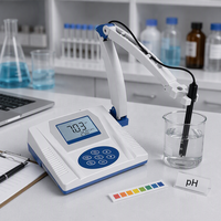 Meilleur prix d'usine - Testeur de valeur de pH de précision PHS-3C - pH-mètre numérique de laboratoire - Appareil de mesure de pH de table
