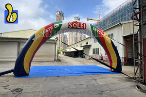 Cetakan penuh lengkungan tiup warna-warni kustom dengan Blower udara - Product Image 5