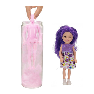 Muñeca de Moda de Plástico que Cambia de Color, Juguete DIY de 11.5 Pulgadas con Revelación de Color Sorpresa - Product Image 4