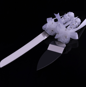 Vendita calda matrimonio Champagne tostatura flauto anniversario bicchieri con papillon in seta e pizzo bicchiere da vino creativo - Product Image 5