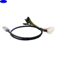 Mini SAS HD 26P a 4 puertos SAS Cable adaptador de servidor de SFF-8482 con Power PVC Jacket Material plástico para computadoras