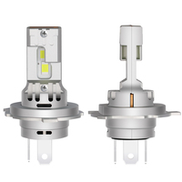 Ampoule Phare LED Sunshiny SZ1 H4 H7 48W 10000LM Refroidissement Ventilateur Silencieux Canbus Plug and Play Système d'Éclairage Auto Voiture Moto