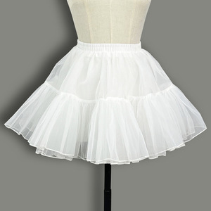 Soft Tulle Petticoat 100% Polyester Organza Layered Skirt For Cosplay Anime Role Playing Summer 2022 - Product Image 1