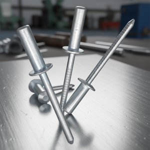<span class=keywords><strong>Rivet</strong></span> à tête fermée de type scellé GB12615 1/8 X 1/2 Rivets aveugles à tête pop avec acier au carbone zingué Rivets aveugles à tête pop étanches - Product Image 1