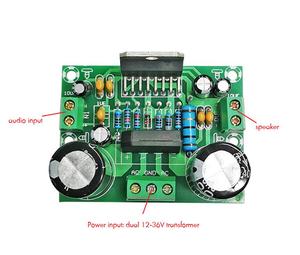 Court Taidacent DC/AC 12-32V 100W, panneau d'amplification de puissance Mono, Module d'amplification Audio PCB pour haut-parleur <span class=keywords><strong>DIY</strong></span>, TDA7293/7294 - Product Image 2