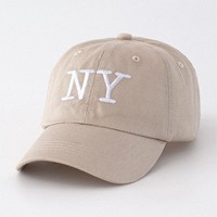 Gorra de Béisbol con Protección Solar, Diseño de Hojas, Gran Circunferencia, Casual, Bordado 3D de NY, Deportiva, para Uso Diario, Gorra con Visera para Adultos