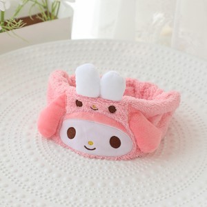 Simpatico cartone animato la <span class=keywords><strong>mia</strong></span> melodia Kuromi fascia Anime trucco carino giocattoli di peluche cerchietto accessori per capelli Custom bambola fascia - Product Image 2